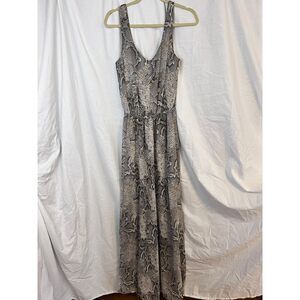 Show‎ Me Your Mumu women's Kendall snakeskin sleeveless maxi dress Size Medium